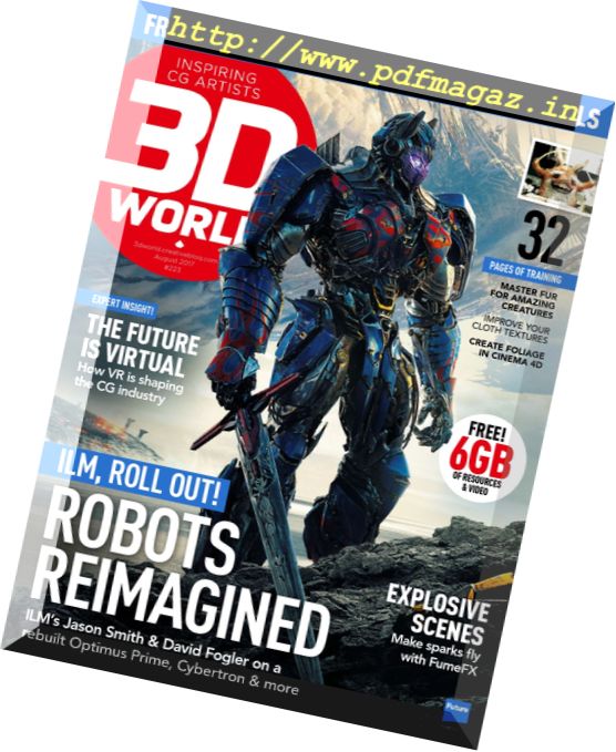 3D World UK – August 2017