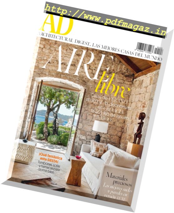 AD Architectural Digest Spain – Julio-Agosto 2017