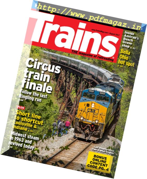 Trains – August 2017