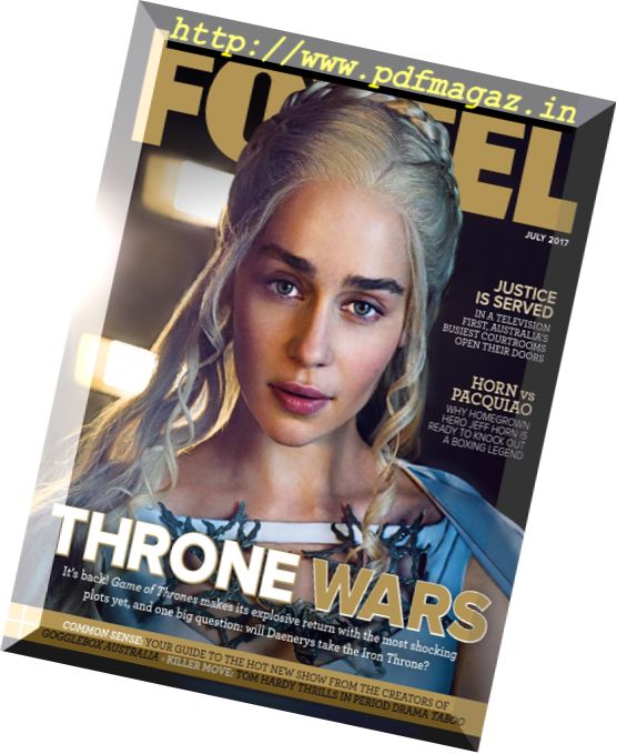 Foxtel Magazine – July 2017