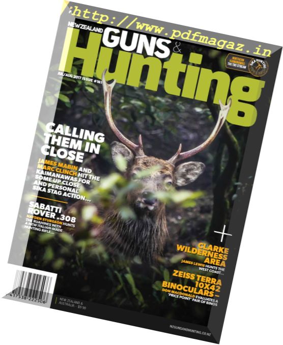 New Zealand Guns & Hunting – July-August 2017