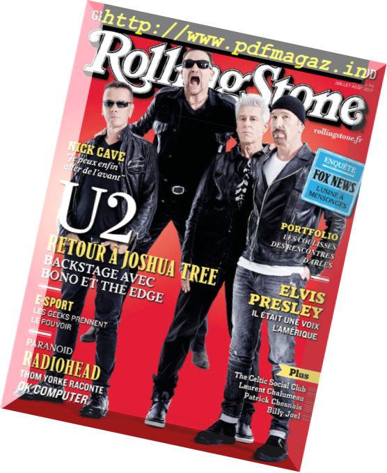 Rolling Stone France – Juillet-Aout 2017