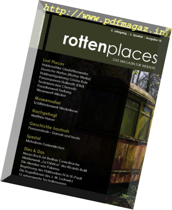 Rottenplaces Magazin – Nr. 3, 2017