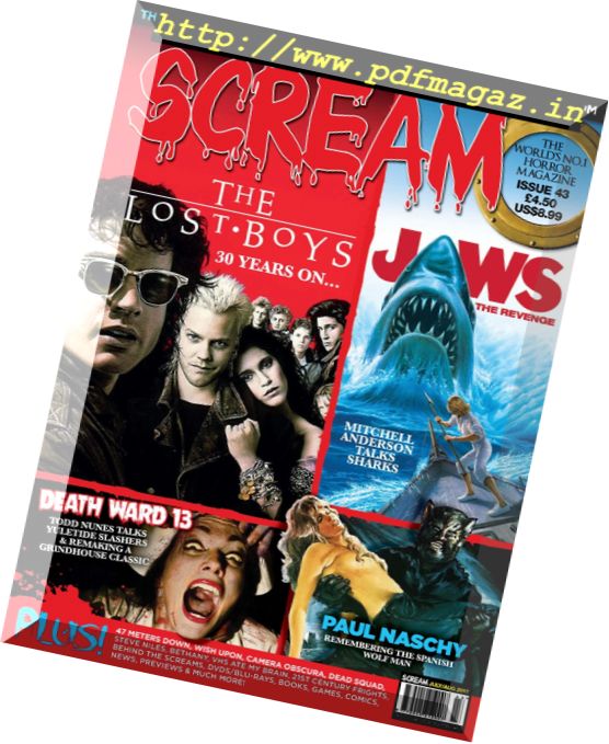 Scream Magazine – July – August 2017