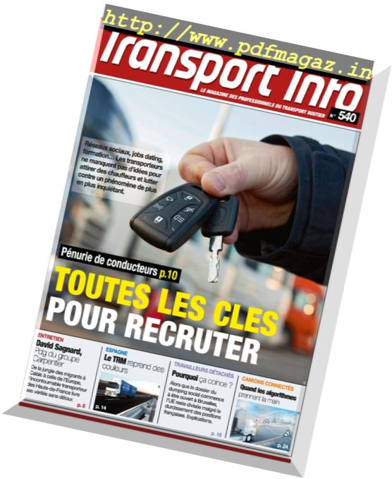 Transport Info Hebdo – 30 Juin 2017