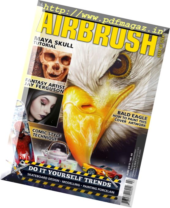 Airbrush Step by Step – July-August-September 2017