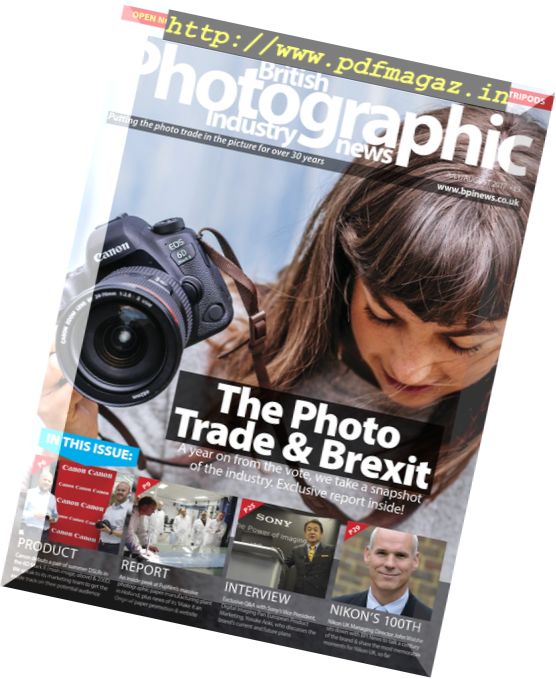 British Photographic Industry News – July-August 2017