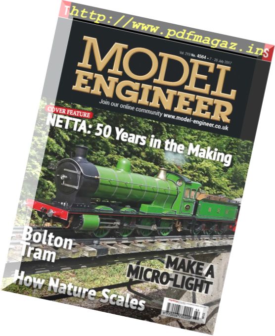 Model Engineer – 7-20 July 2017