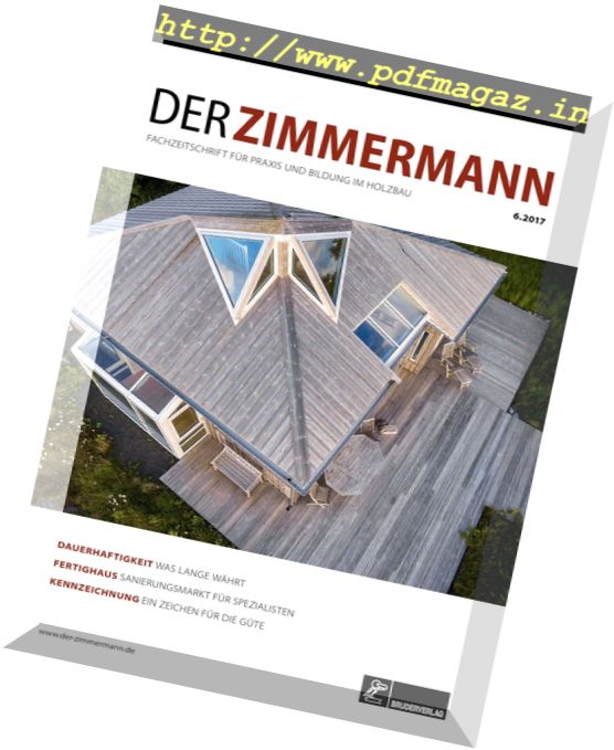 Der Zimmermann – Nr.6 2017