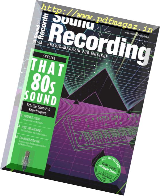 Sound & Recording – Juli-August 2017