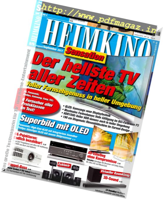 Heimkino – August-September 2017