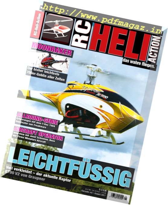 RC-Heli Action – August 2017
