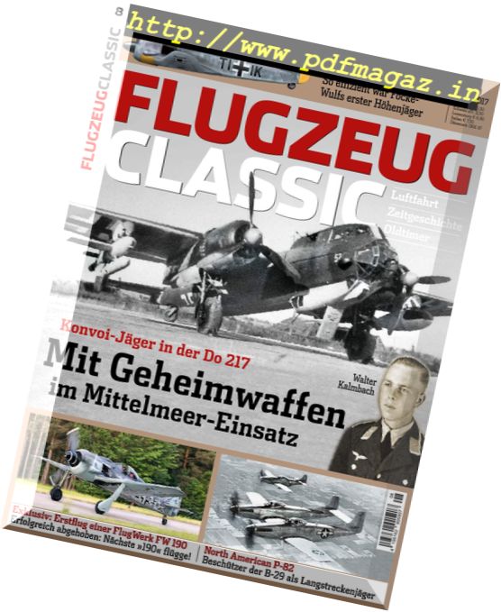 Flugzeug Classic – August 2017