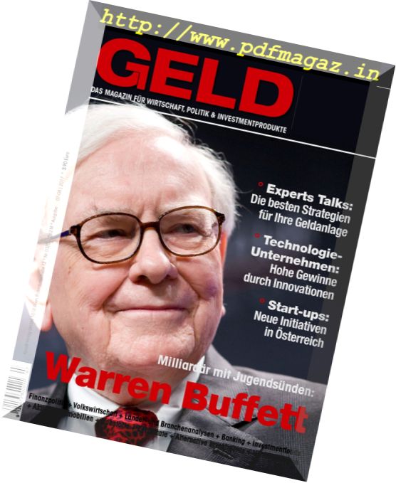 Geld Magazin – Juli-August 2017