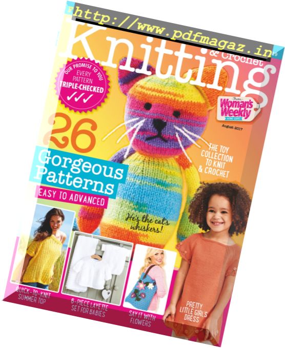 Knitting & Crochet from Woman’s Weekly – August 2017
