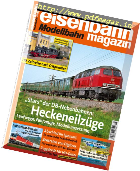 Eisenbahn Magazin – August 2017