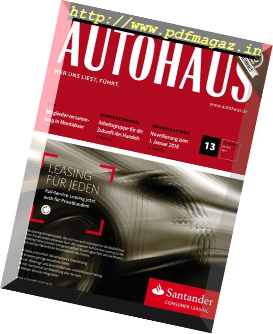 Autohaus – Nr.13, 2017