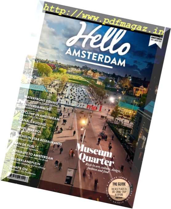 Hello Amsterdam – July-August 2017