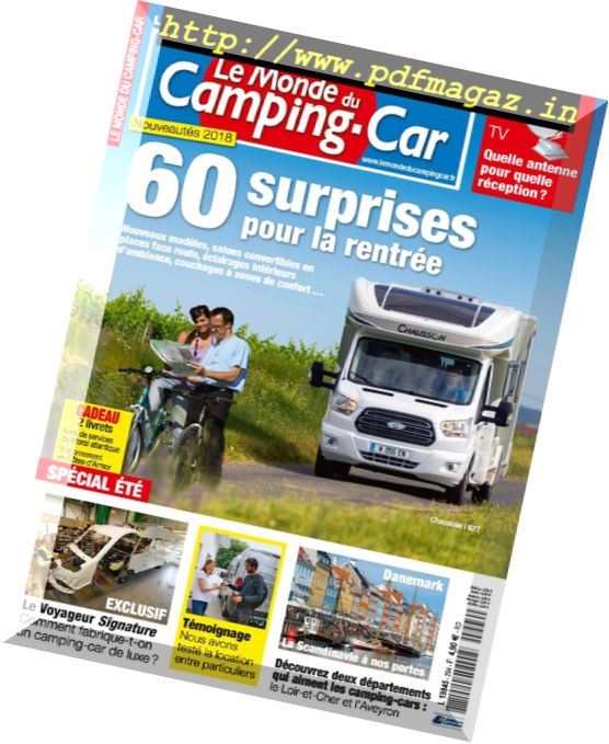 Le Monde du Camping-Car – Aout-Septembre 2017