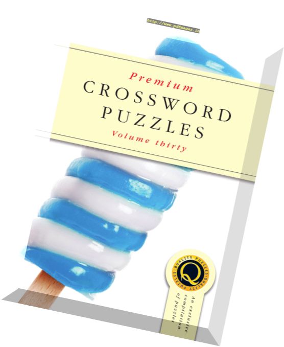 Premium Crossword Puzzles – Issue 30, 2017