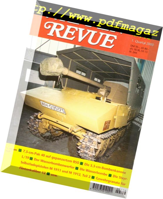 Waffen Revue – N 116, I.Quartal 2000