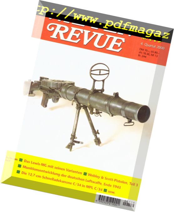 Waffen Revue – N 119, IV.Quartal 2000