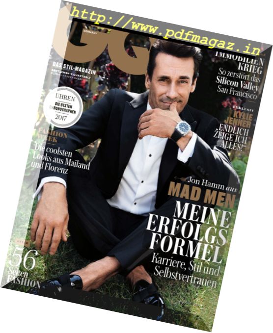 GQ Germany – August 2017