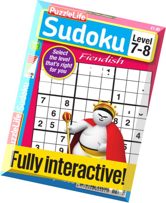 PuzzleLife Sudoku Fiendish – Issue 13 2017
