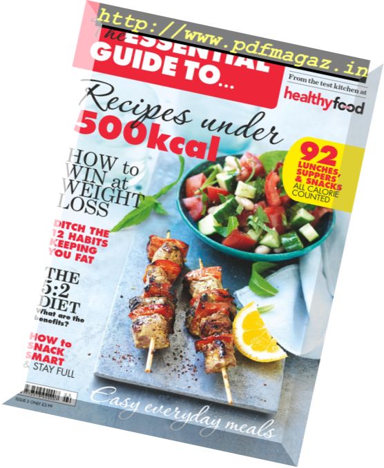 The Essential Guide to Recipes Under 500kcal – Issue 3 2017
