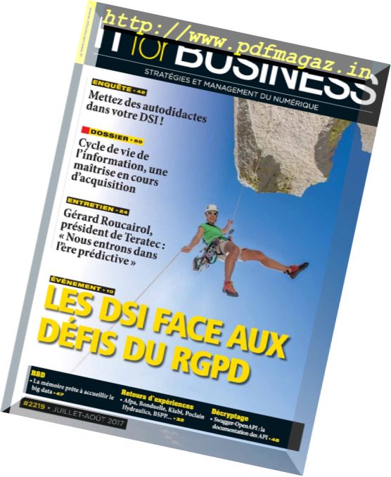 IT for Business – Juillet-Aout 2017