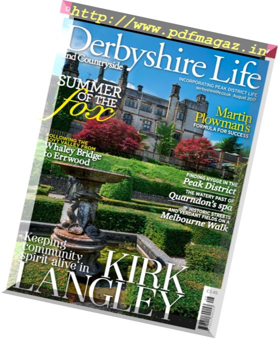 Derbyshire Life – August 2017