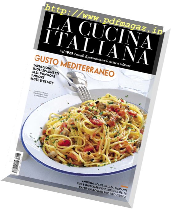 La Cucina Italiana – Agosto 2017