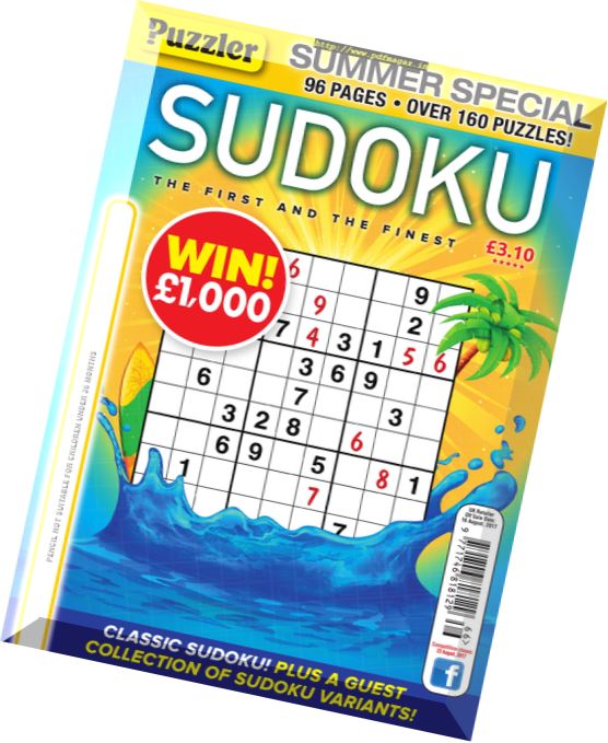 Puzzler Sudoku – Issue 166 2017