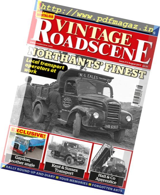 Vintage Roadscene – August 2017