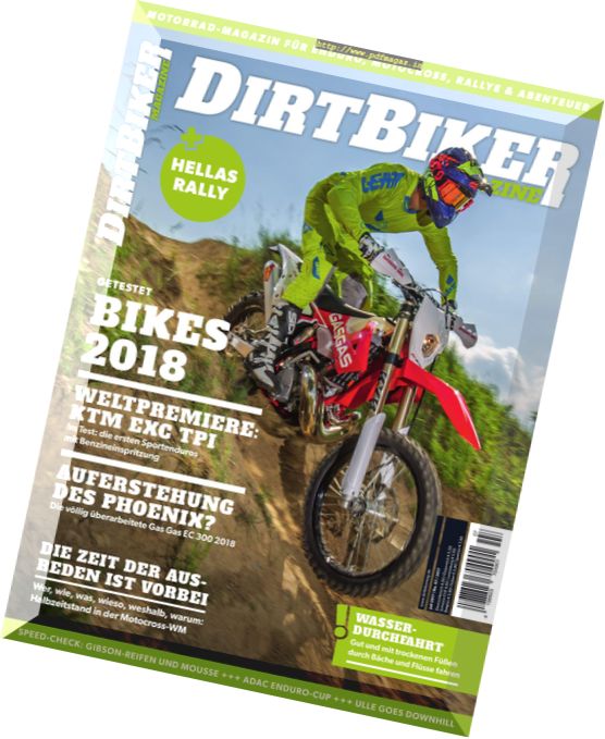 Dirtbiker Magazine – Juli 2017
