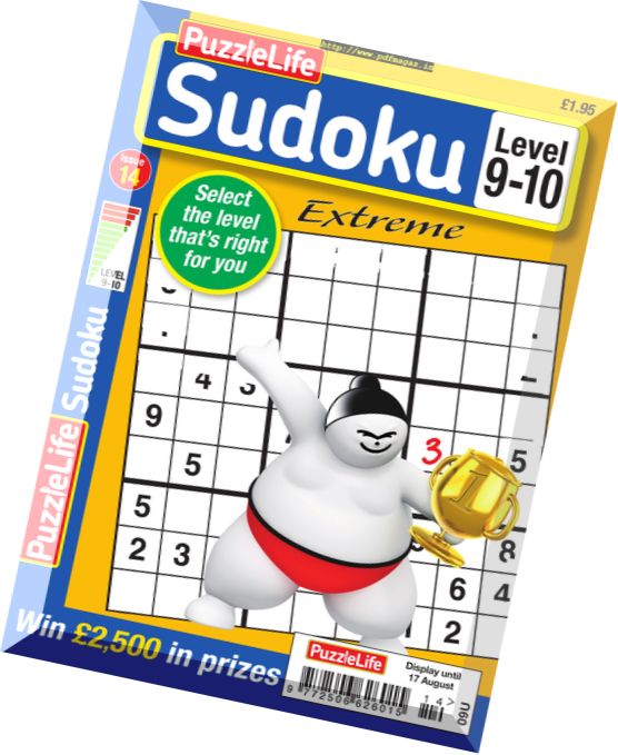 PuzzleLife Sudoku Extreme – Issue 14 2017