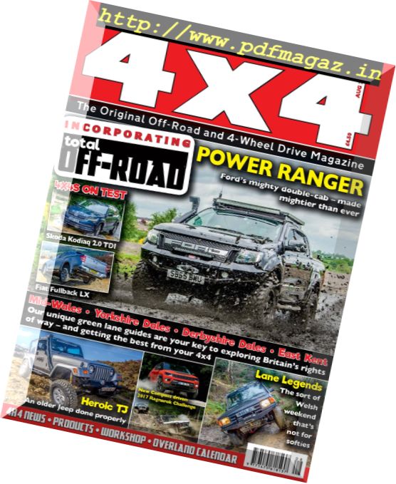4×4 Incorporating Total Off-Road – August 2017