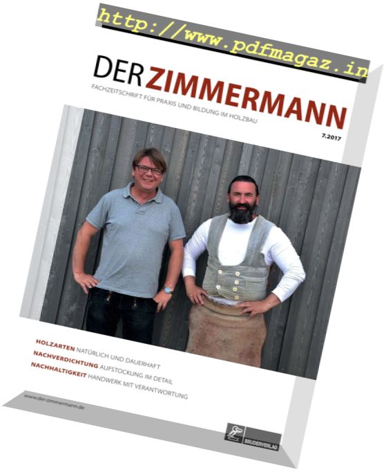 Der Zimmermann – Nr.7 2017