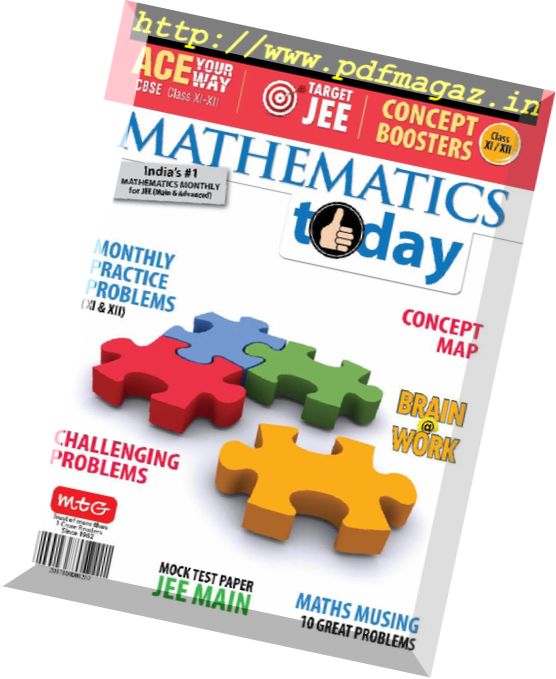 Mathematics Today – August 2017