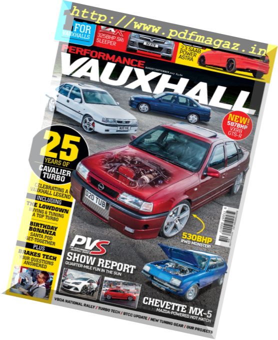 Performance Vauxhall – August-September 2017