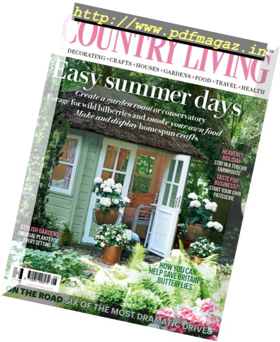 Country Living UK – August 2017