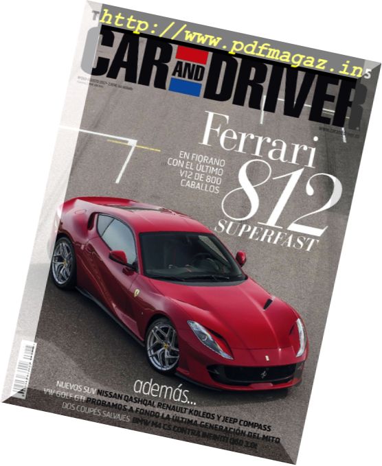 Car and Driver Spain – Agosto 2017