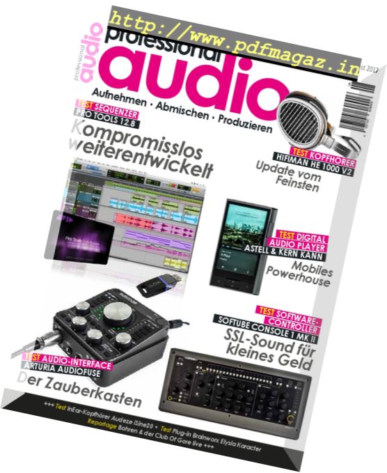Professional Audio Germany – August 2017
