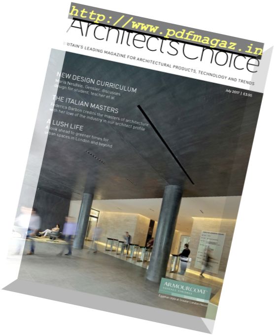 Architect’s Choice – July-August 2017