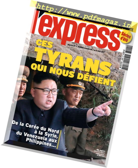 L’Express – 2 au 8 Aout 2017