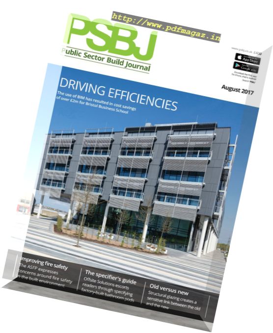 PSBJ Public Sector Building Journal – August 2017