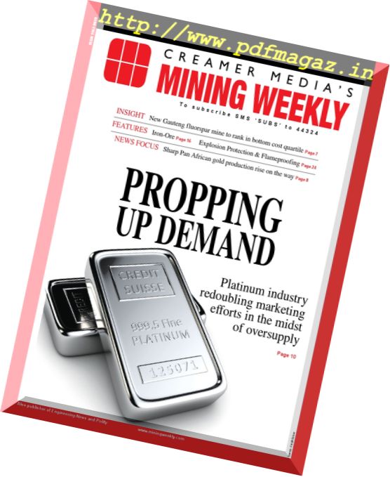 Mining Weekly – 28 July – 3 August 2017