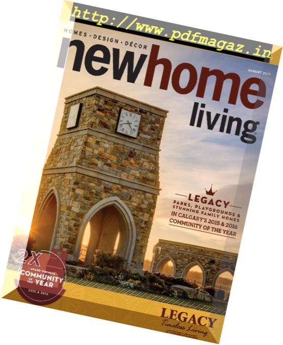 New Home Living – August 2017