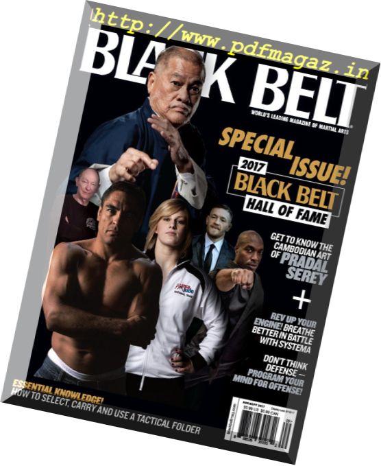 Black Belt – August-September 2017