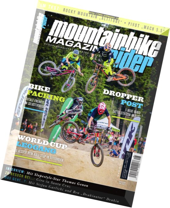 Mountainbike Rider Magazine – August 2017